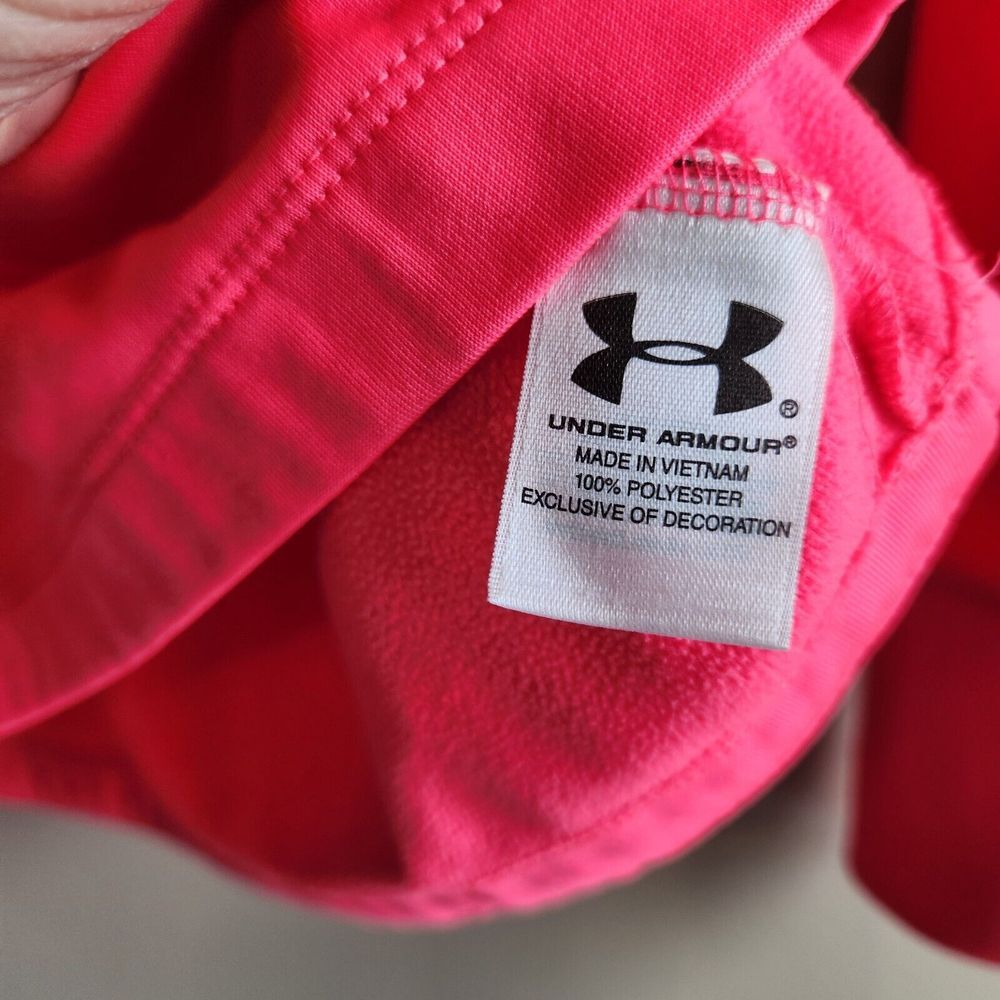 MSU Womens Medium MIZZOU Jacket Stretch‎ Under Armour Cold Gear Semi Fitted Pink - Picture 5 of 7